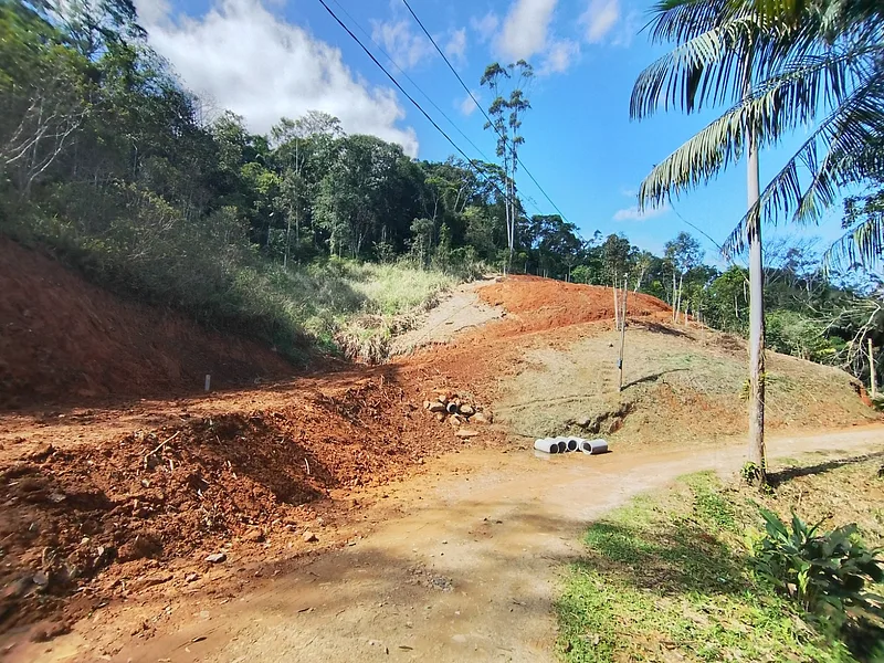 Terreno Rural com 1.800m² – Pronto para Construir – Vista para as Montanhas | Braço do Baú – Ilhota/SC